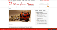 Desktop Screenshot of diariodiunapassione.it