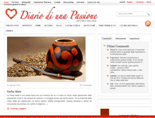 Tablet Screenshot of diariodiunapassione.it